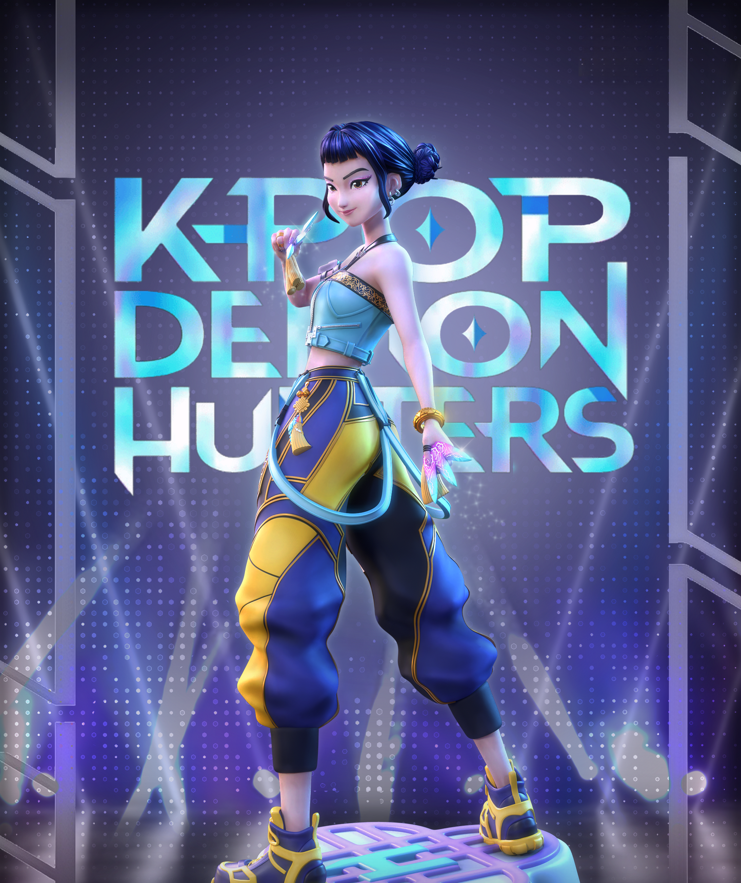 【Pre-sale】KPop Demon Hunters Zoey Collectible Figure