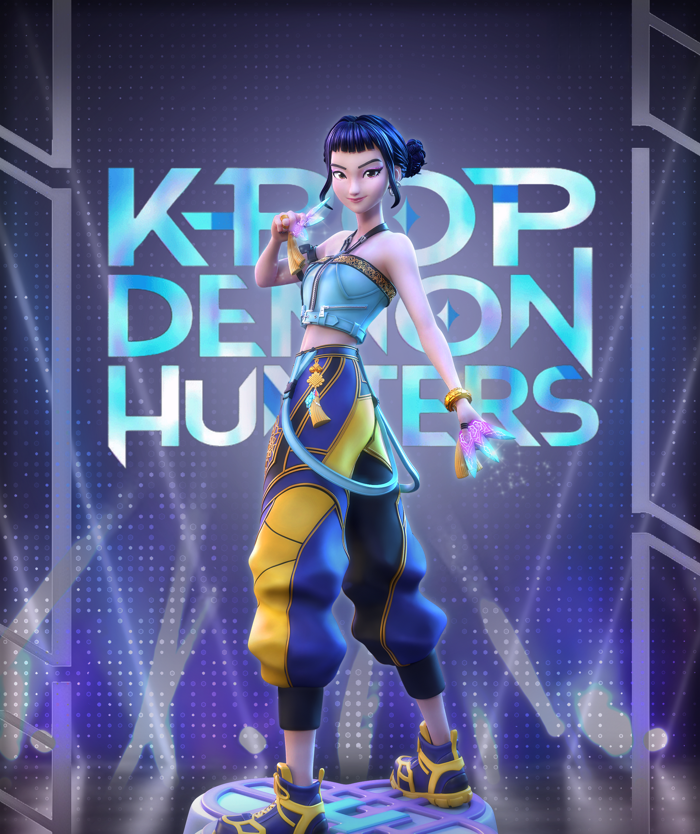 【Pre-sale】KPop Demon Hunters Zoey Collectible Figure