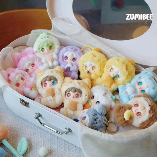 Yooki V10 Hug Gourmet Restaurant Mini Pendant Plush Dolls, Blind Box