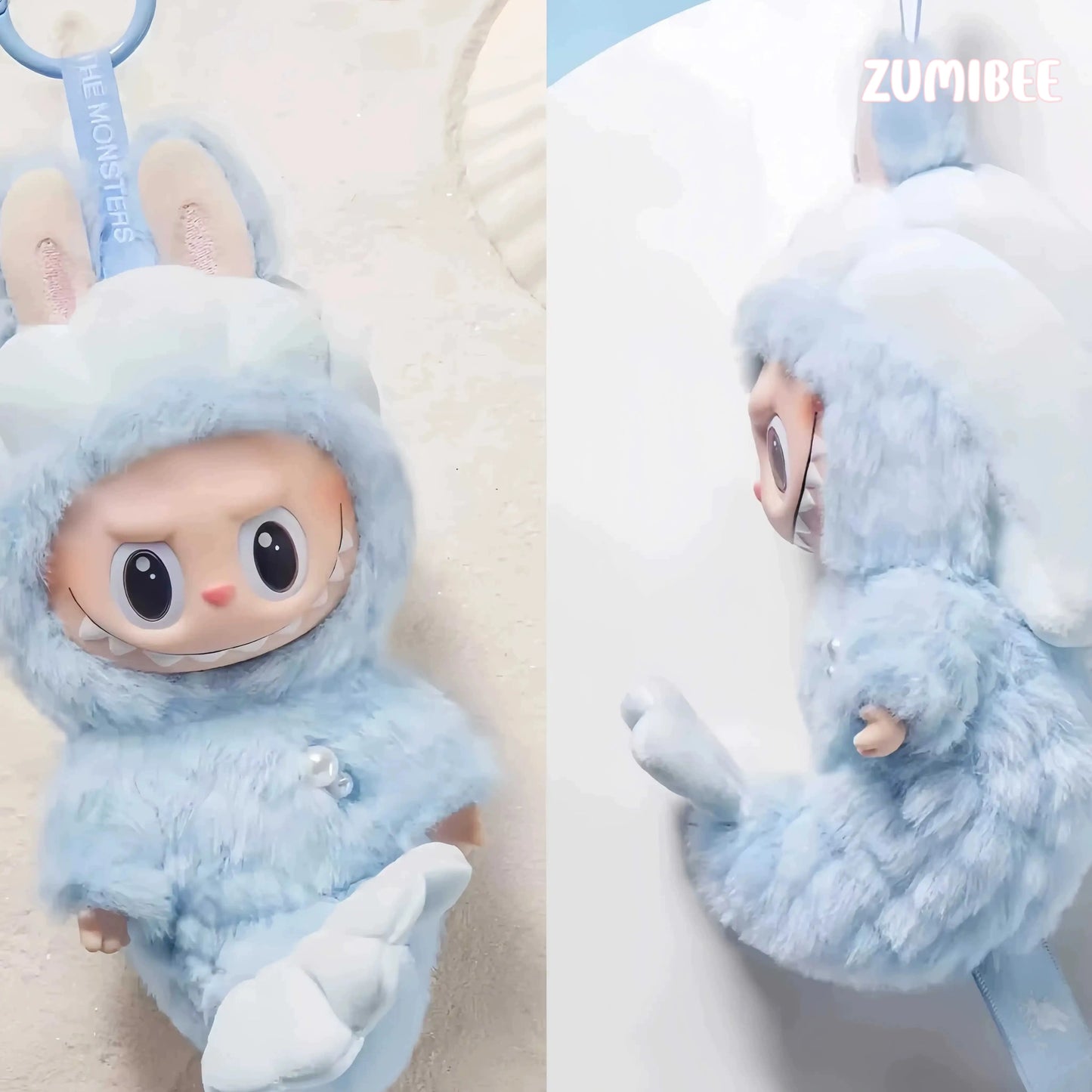 LABUBU Hide and Seek in Singapore Series-Vinyl Plush Doll Pendant, Limited Edition