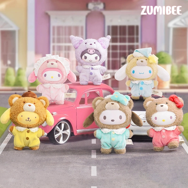 Toptoy Sanrio Family Latte Enamel Plush Blind Box