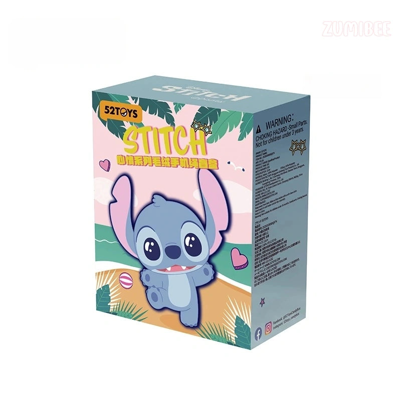 DSN Stitch Mood Series Plush Mobile Phone Rope Blind Box Pendant