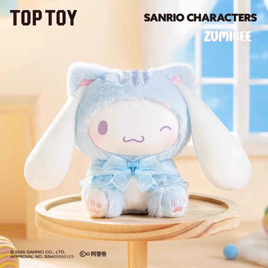 TOPTOY Characters Play With Kittens Series Plush Dolls, Blind Box