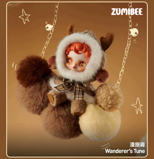 SKULLPANDA Winter Symphony Series Plush Dolls, Blind Box