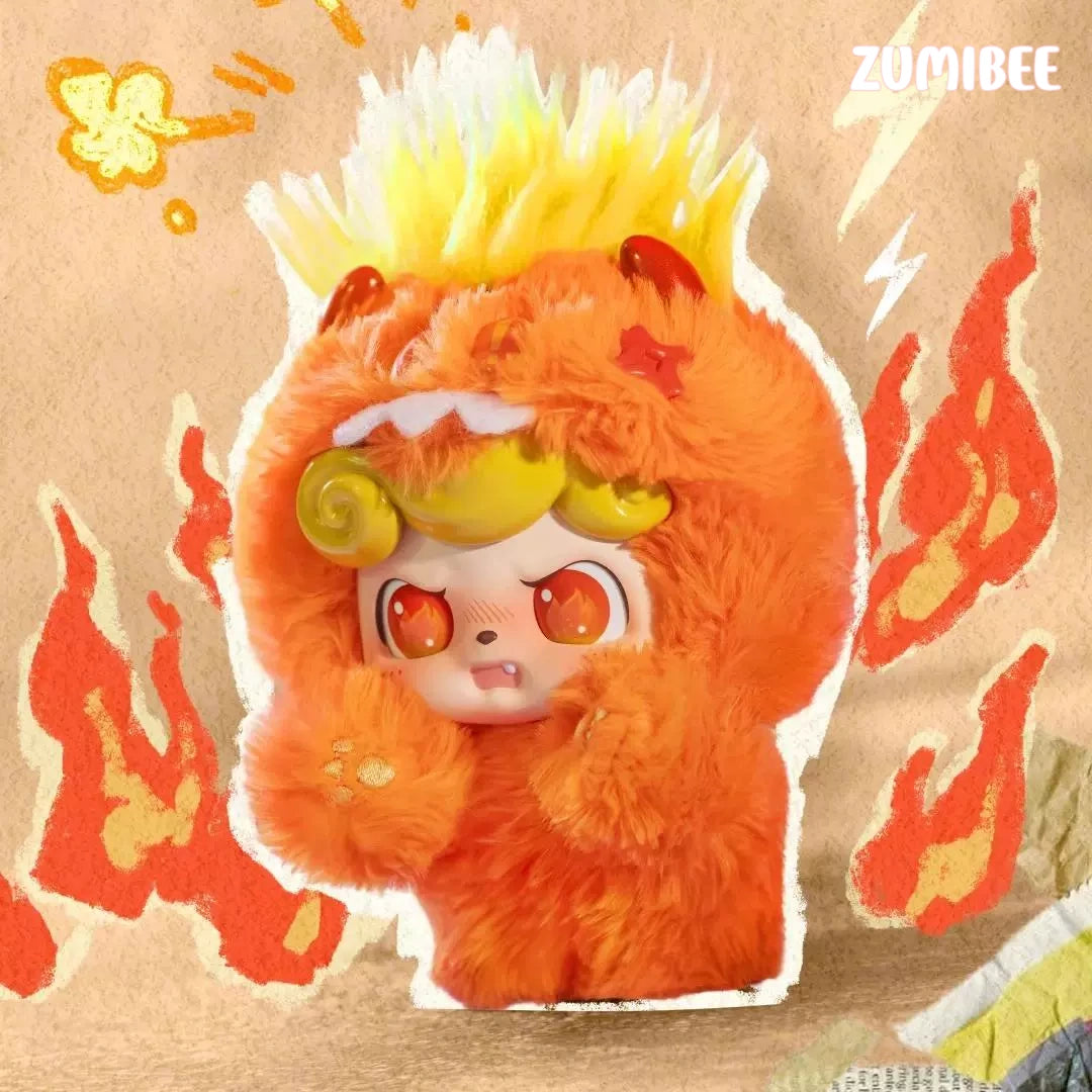 Q KID emotional furry monster blind box