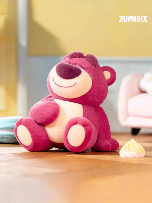 52TOYS Disney Strawberry Bear IT'S ME Blind Box Flocked Figure Trendy Play Ornament