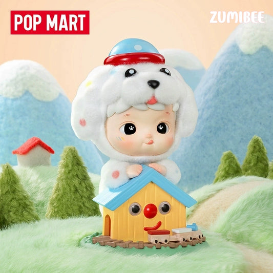 Hacipupu Fluffy Puppy Figure, Hanging Card