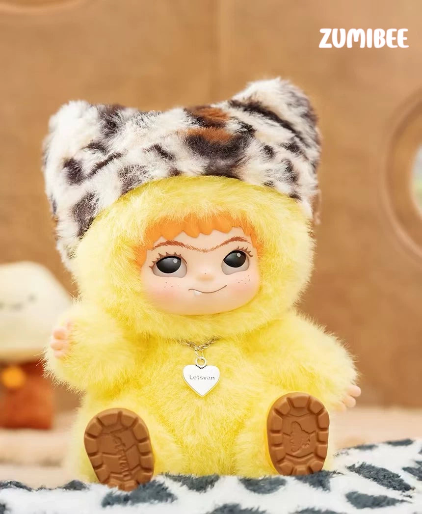 WAKUKU Fuzzy Trendy Fun Party Series Plush Dolls, Blind Box