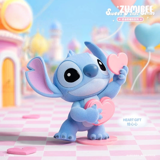52TOYS DSN Stitch Warm Powder Blind Box Stitch Small Figure Ornament