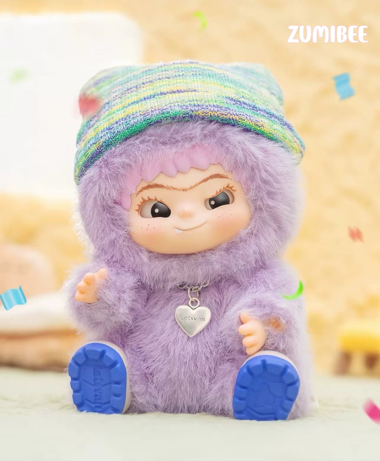 WAKUKU Fuzzy Trendy Fun Party Series Plush Dolls, Blind Box