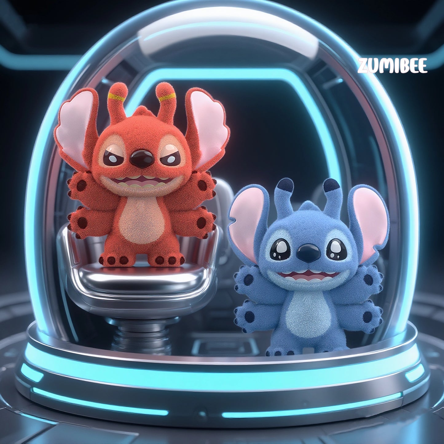 TOPTOY Stitch MINI velvet series blind box