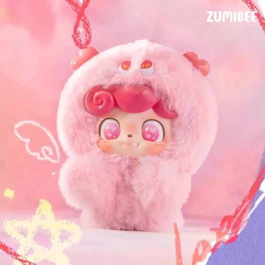 Q KID emotional furry monster blind box