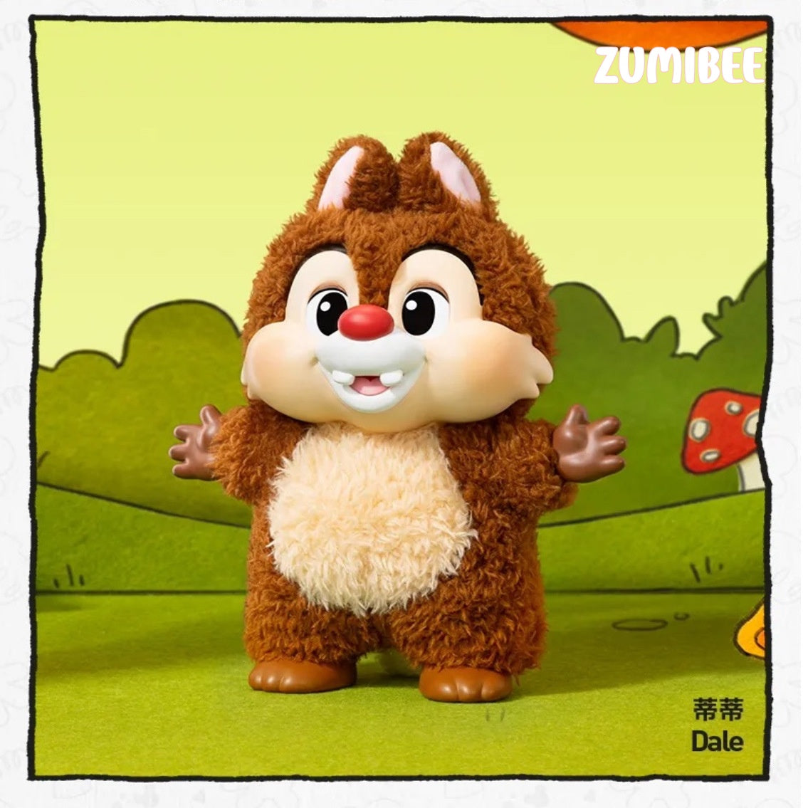 MlCKEY FAMILY Cute Together Keychain Series Plush Blind Box
