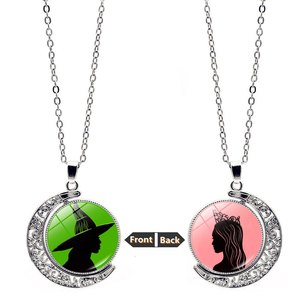 Wicked: For Good Single-sided magic moon pendant