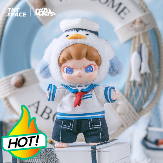 DORA Seagull Vinyl Plush Pendant