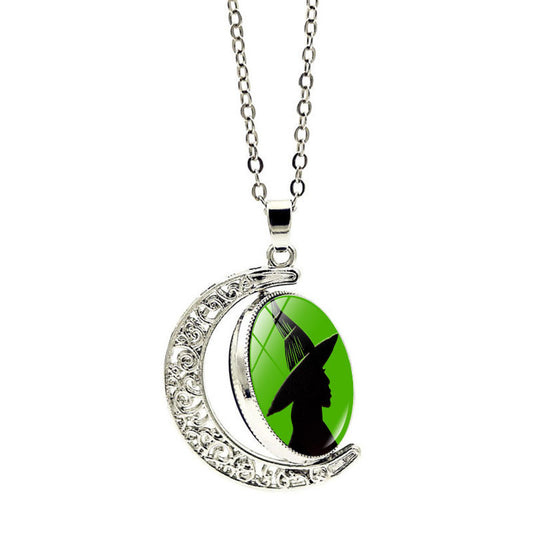 Wicked: For Good Single-sided magic moon pendant