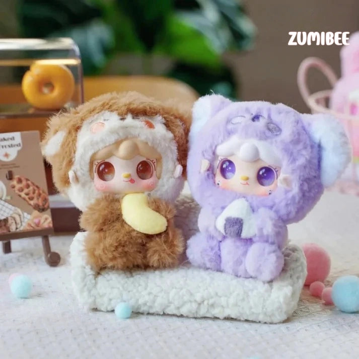 Yooki V10 Hug Gourmet Restaurant Mini Pendant Plush Dolls, Blind Box