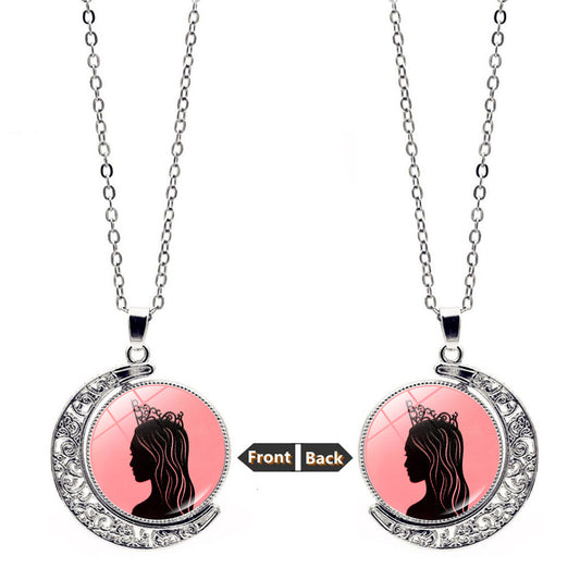 Wicked: For Good Single-sided magic moon pendant