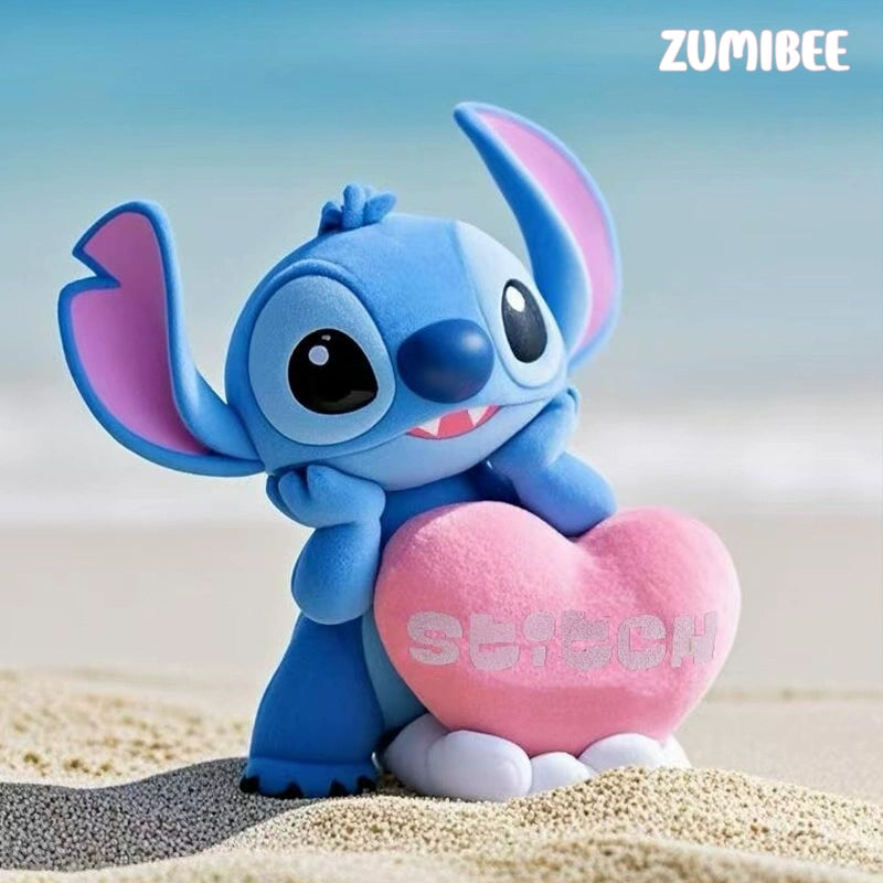 52TOYS DSN Stitch Warm Powder Blind Box Stitch Small Figure Ornament