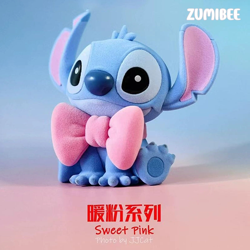 52TOYS DSN Stitch Warm Powder Blind Box Stitch Small Figure Ornament