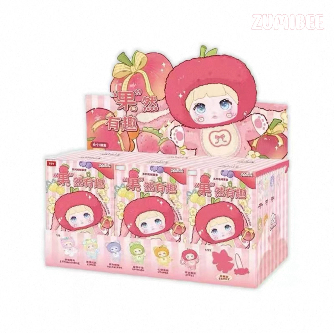 Nommi V3 Interesting Fruits Series Plush Dolls, Blind Box
