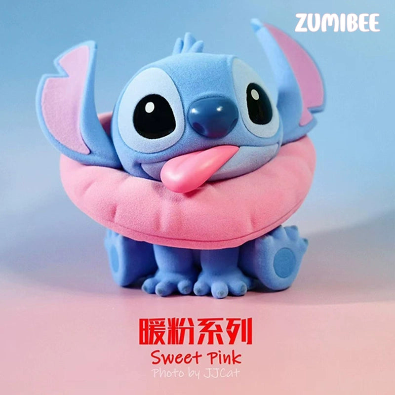 52TOYS DSN Stitch Warm Powder Blind Box Stitch Small Figure Ornament