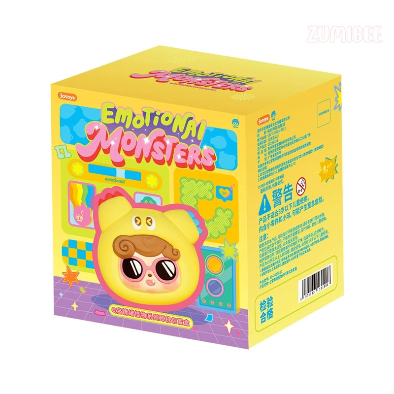 Q.Kid Emotional Monsters Series EarphoneBag Blind Box