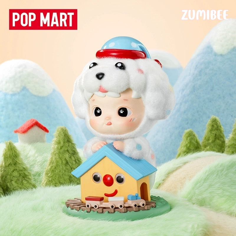 Hacipupu Fluffy Puppy Figure, Hanging Card