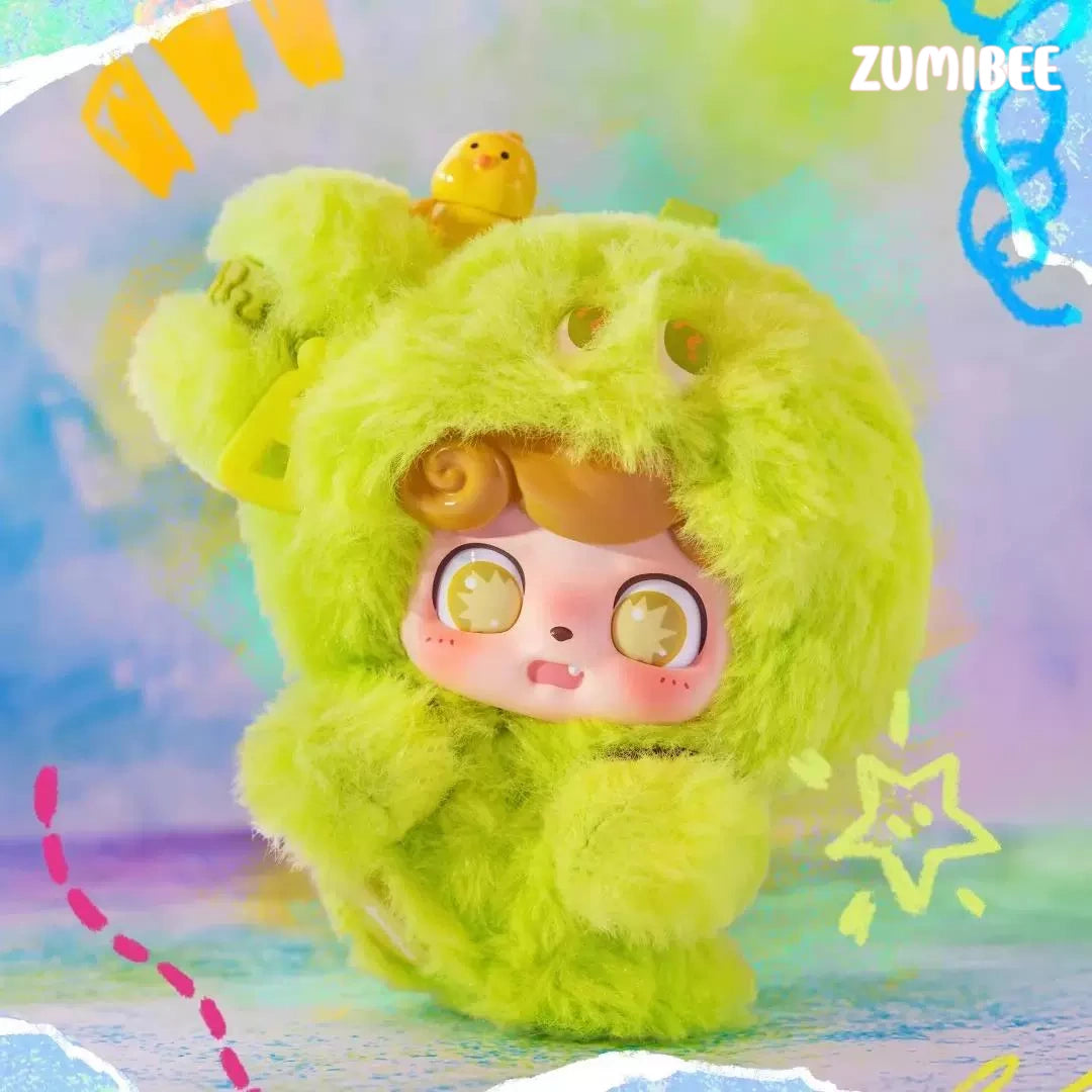Q KID emotional furry monster blind box