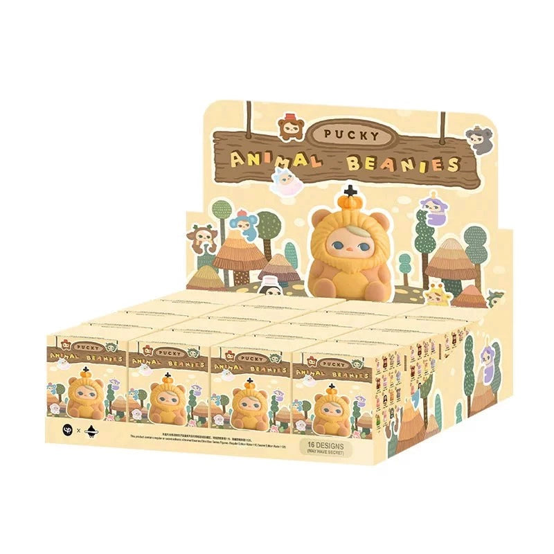 PUCKY Animal Beanies Series Mini Figures Blind Box