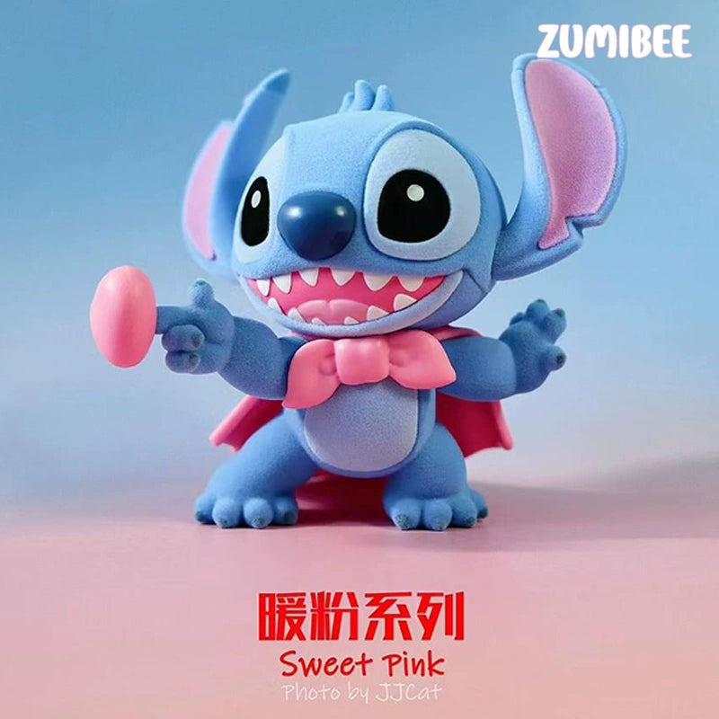 52TOYS DSN Stitch Warm Powder Blind Box Stitch Small Figure Ornament