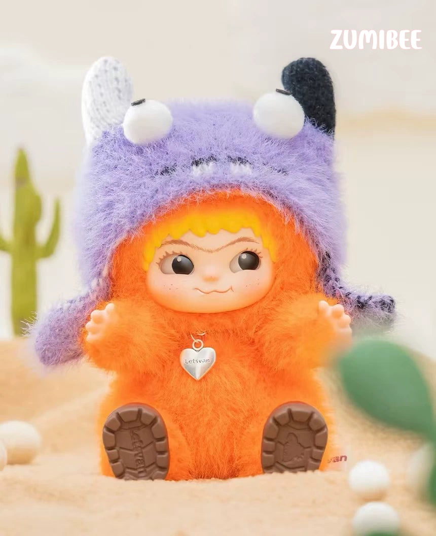 WAKUKU Fuzzy Trendy Fun Party Series Plush Dolls, Blind Box