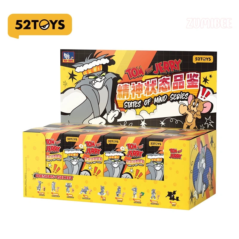 TOM and JERRY Mental State Tasting Blind Box Figure Toy Ornament Gift