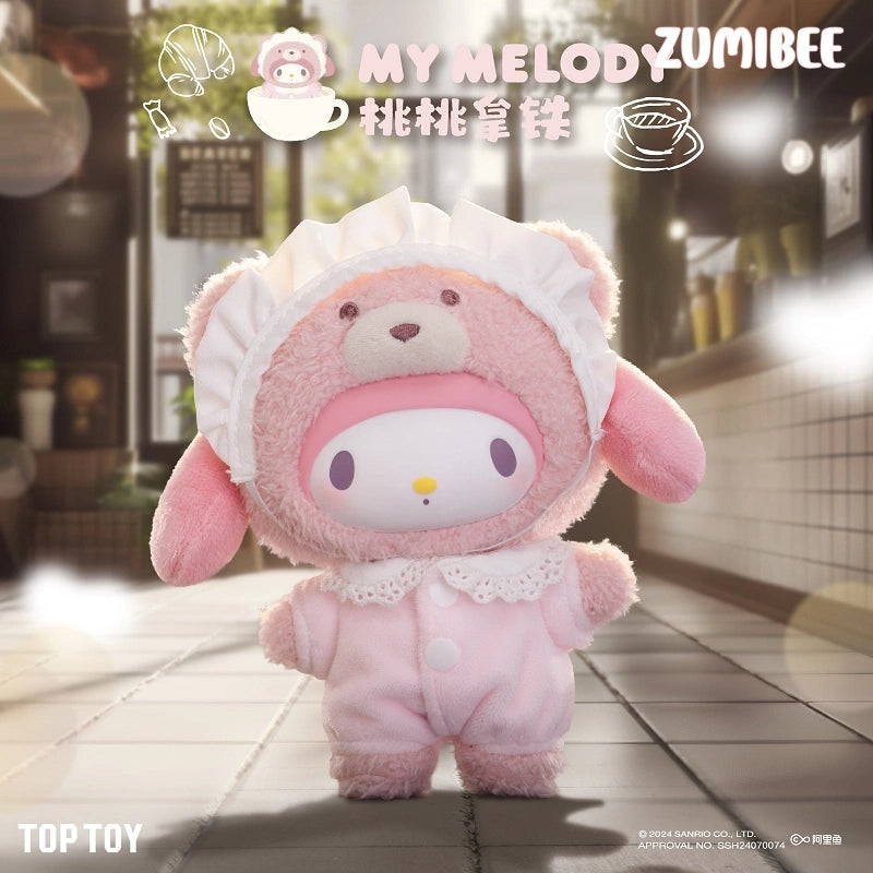Toptoy Sanrio Family Latte Enamel Plush Blind Box