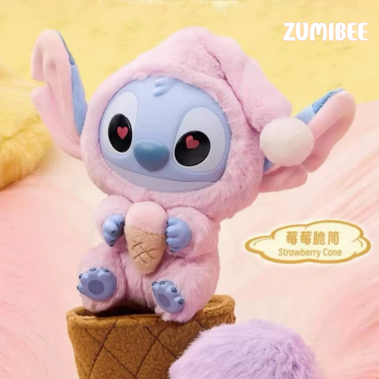 MINISO Stltch Eat Something Before Sleep Series Vinly Plush Dolls, Blind Box