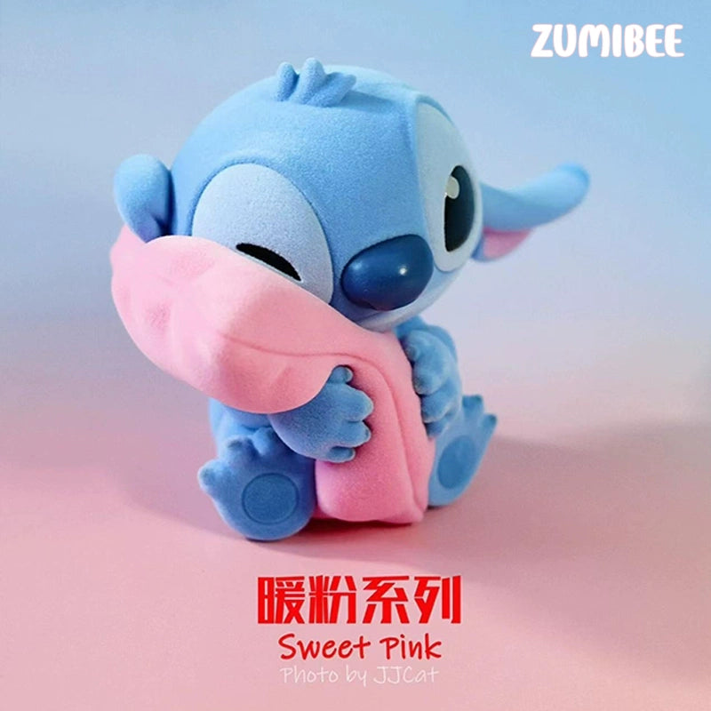 52TOYS DSN Stitch Warm Powder Blind Box Stitch Small Figure Ornament