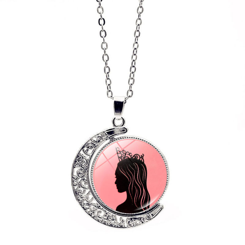 Wicked: For Good Single-sided magic moon pendant